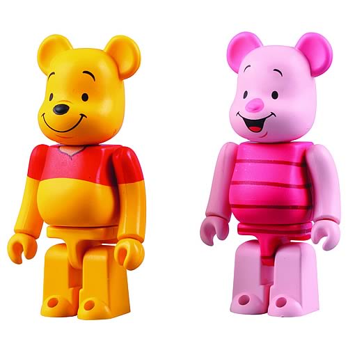 Winnie the Pooh and Piglet Bearbrick 2-Pack
